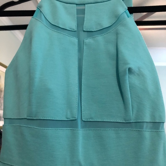❣️ FINAL SALE 🤍 EUC XXS Guess Turquoise Slim-fit Bodycon Dress - Picture 8 of 11